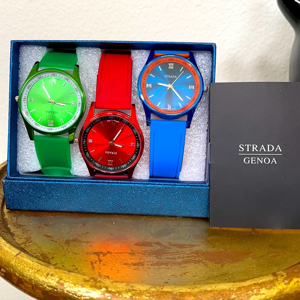 STRADA 3 MultiColor Watches NEW
